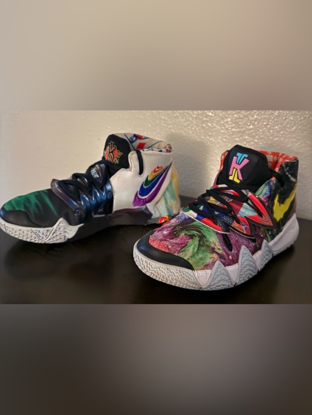 Nike Kybrid S2 “Best Of” Kyrie Basketball Sneakers | Youth Size 4 | COA - Picture 6 of 8